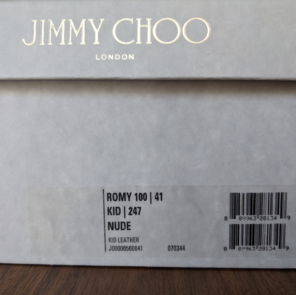 Authentic Jimmy Choo Romy 100mm - Picture 5 of 8